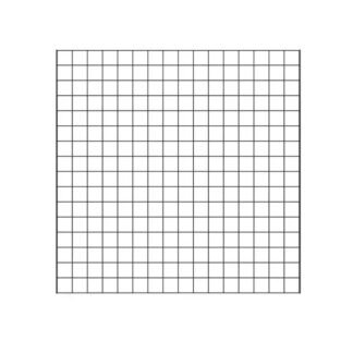 Black gridwall panel (4 X 4)