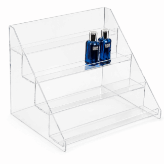 Acrylic counter top 4-tiers display
