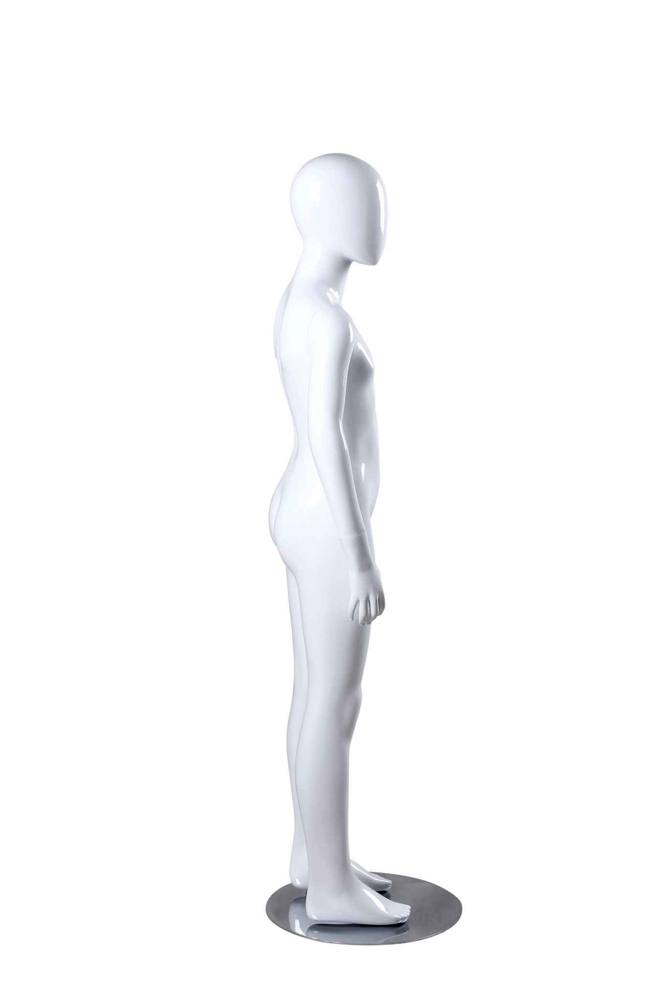 Shop for Glossy White Kids Mannequin 73cm Boy and Girl Plastic Mannequins  at Wholesale Price on