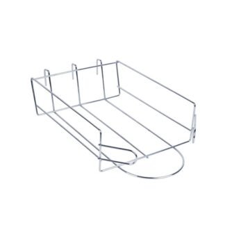 Chrome Cap Displayer for Gridwall