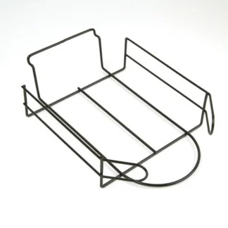 Slatwall cap displayer black finish