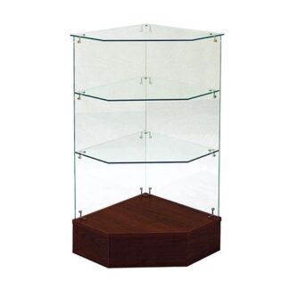 Walnut Pentagon Corner Case