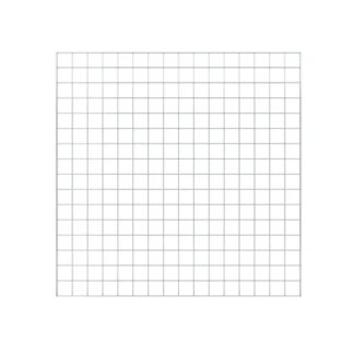 Chrome Grid Wall Panel (4 X4)