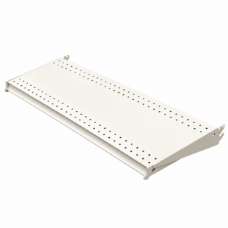 UNO Shelf 12"D x 48"W White Gondola Shelf (ST412SWI)