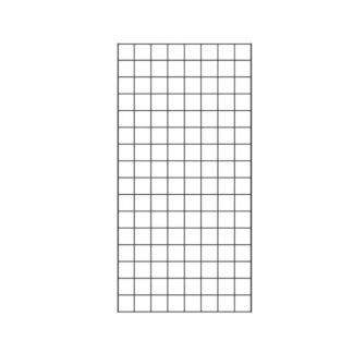 Black gridwall panel (2 X 4)