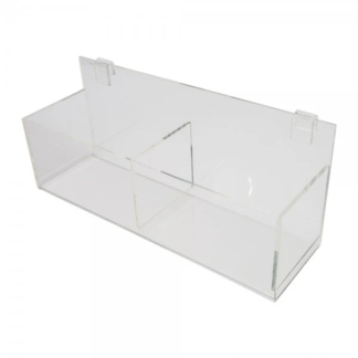 Acrylic Double Display Bin for Grid