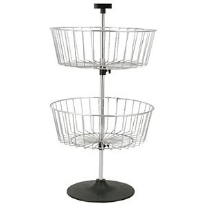 Counter top basket spinner